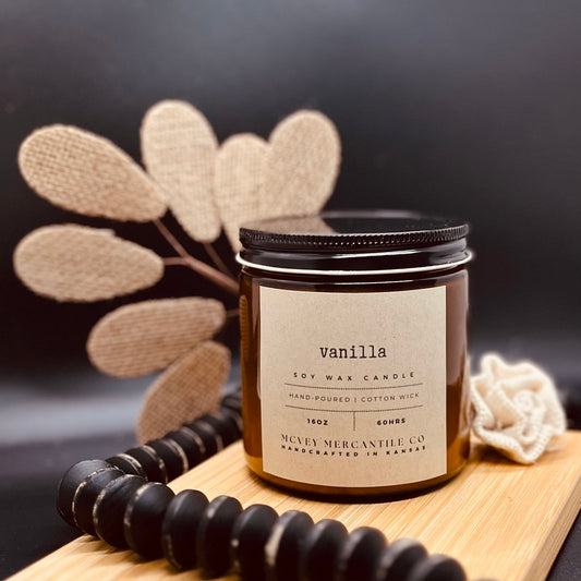 Vanilla Soy Wax Candle